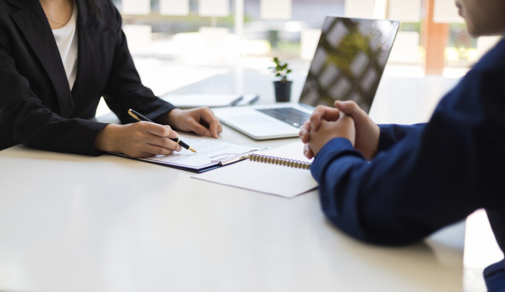  Interview for the insurance company